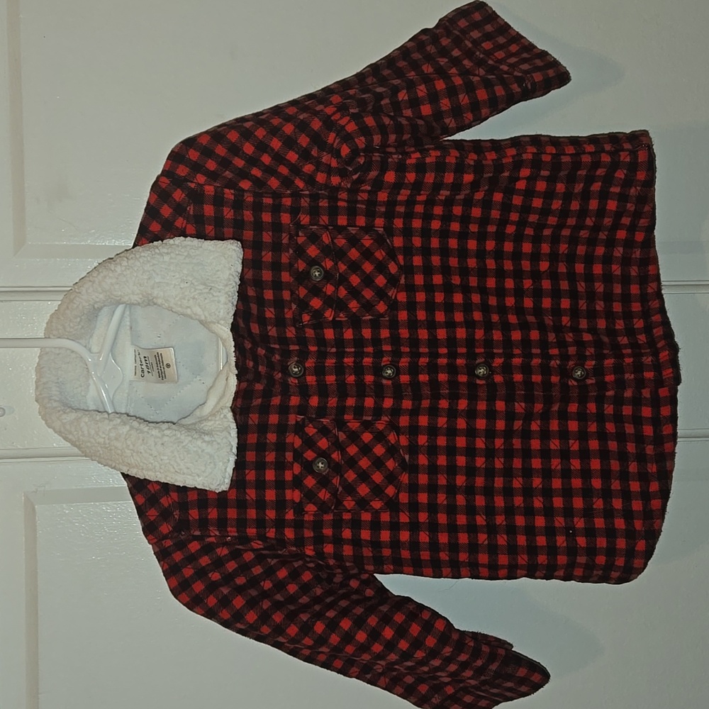 NWOT Carter's Plaid Jacket